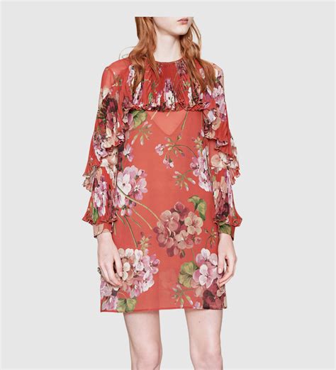 gucci floral dresses|cute gucci dress.